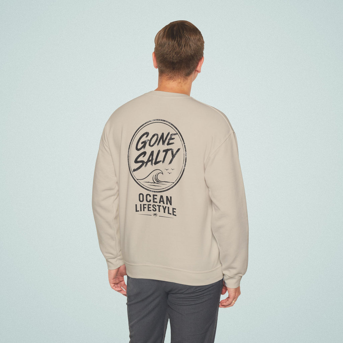 Gone Salty Logo Crewneck