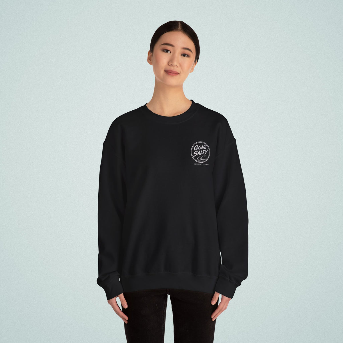 Gone Salty Logo Crewneck