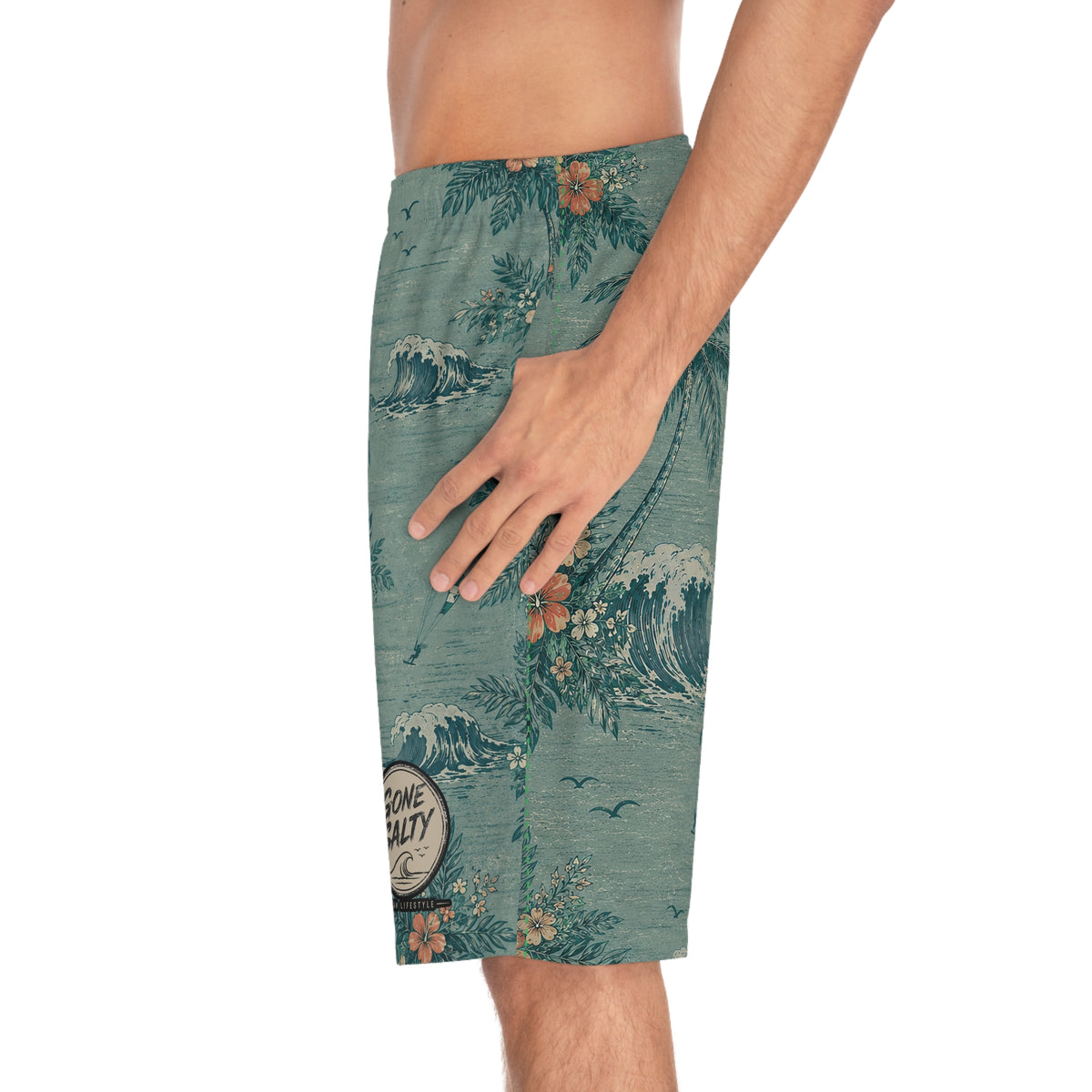 Gone Salty Tropical Boardshorts