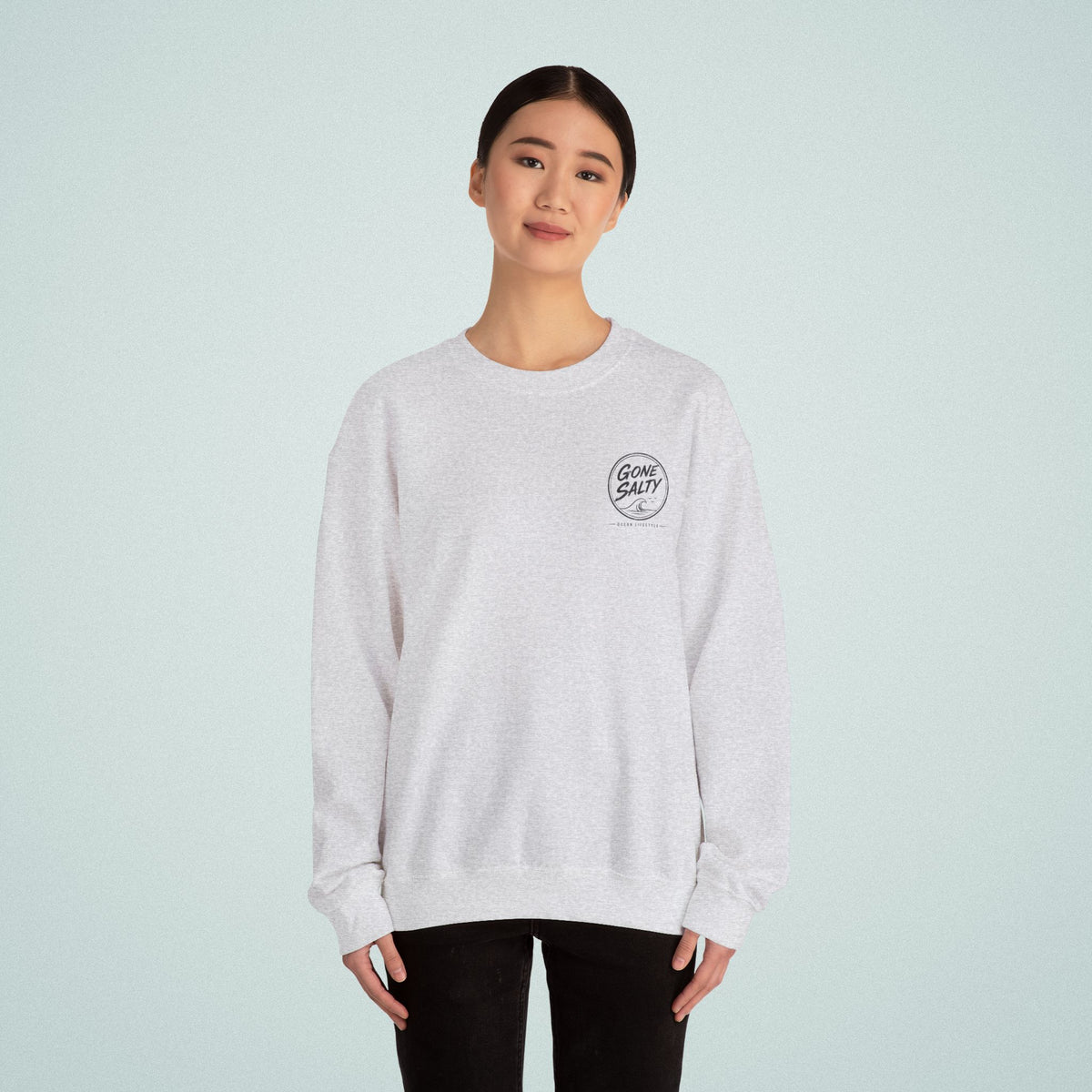 Gone Salty Logo Crewneck