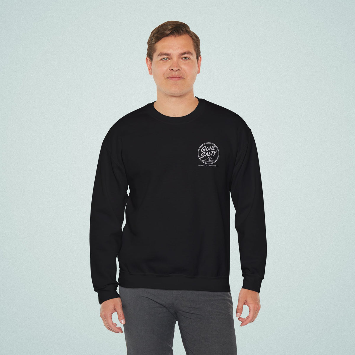 Gone Salty Logo Crewneck