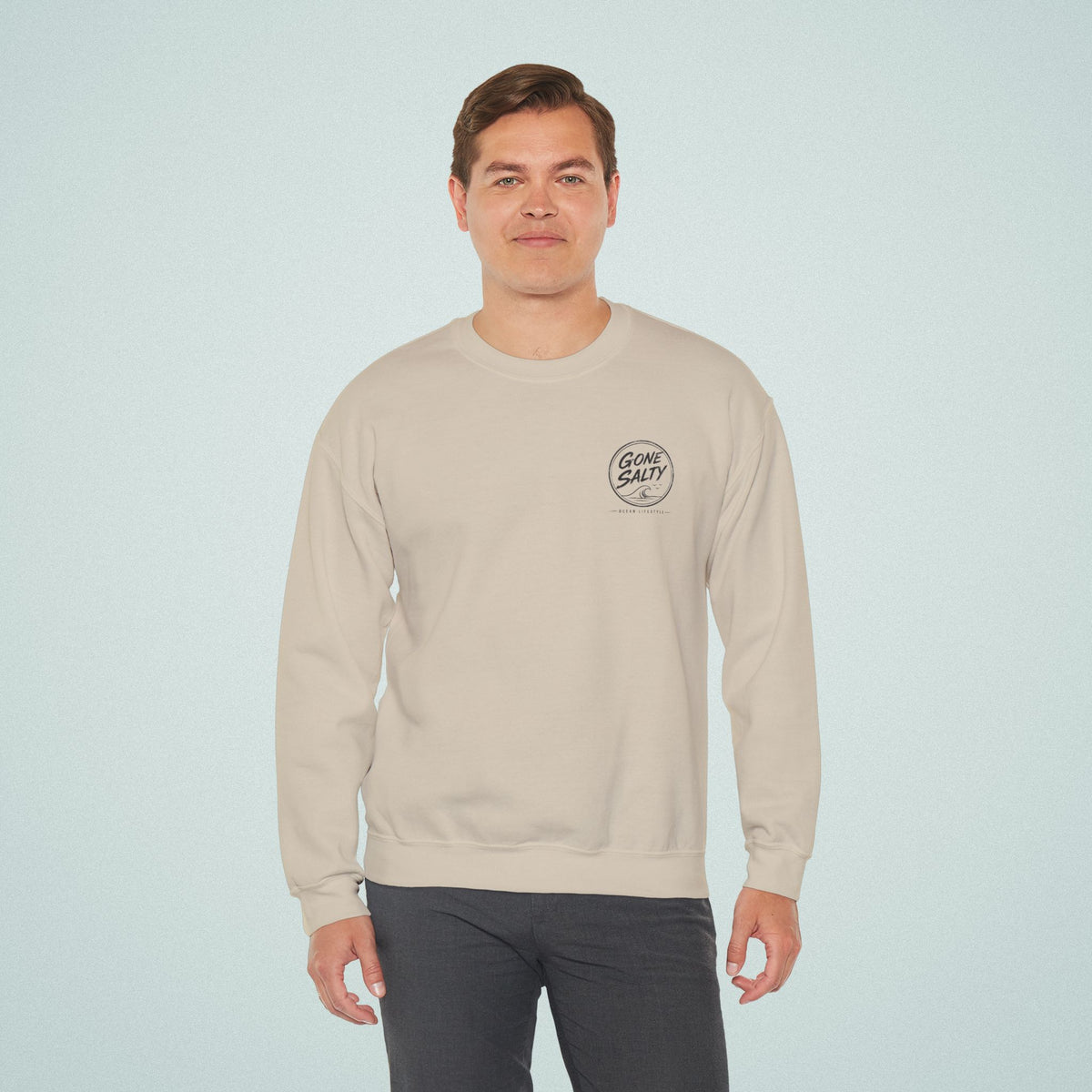 Gone Salty Logo Crewneck