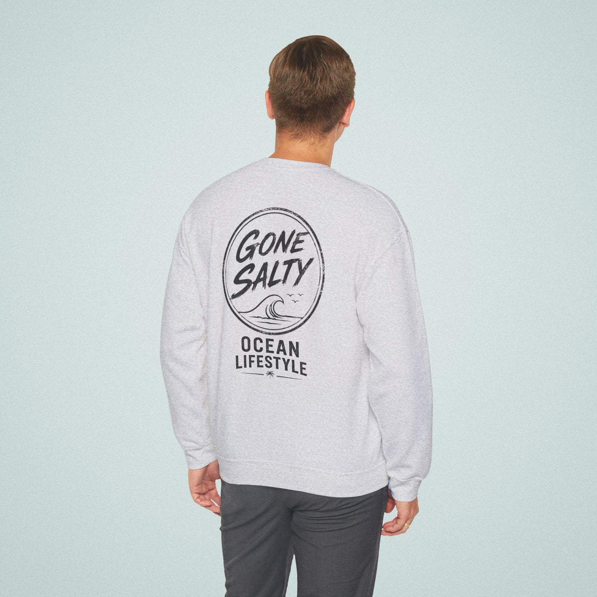 Gone Salty Logo Crewneck