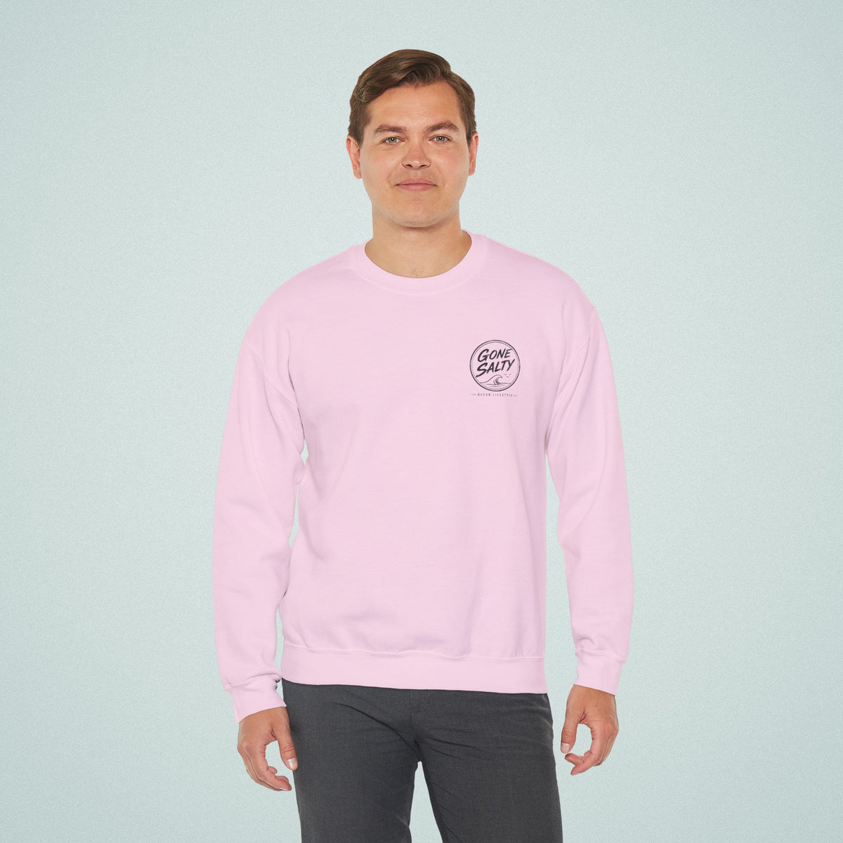 Gone Salty Logo Crewneck