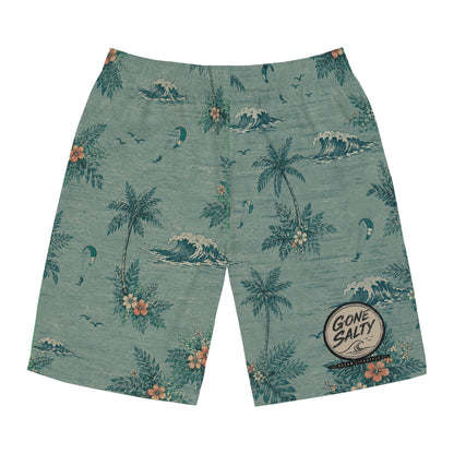 Gone Salty Tropical Boardshorts