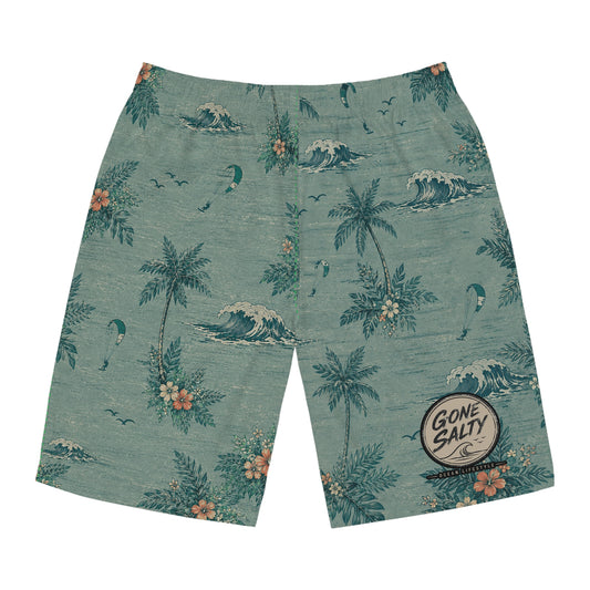 Gone Salty Tropical Boardshorts
