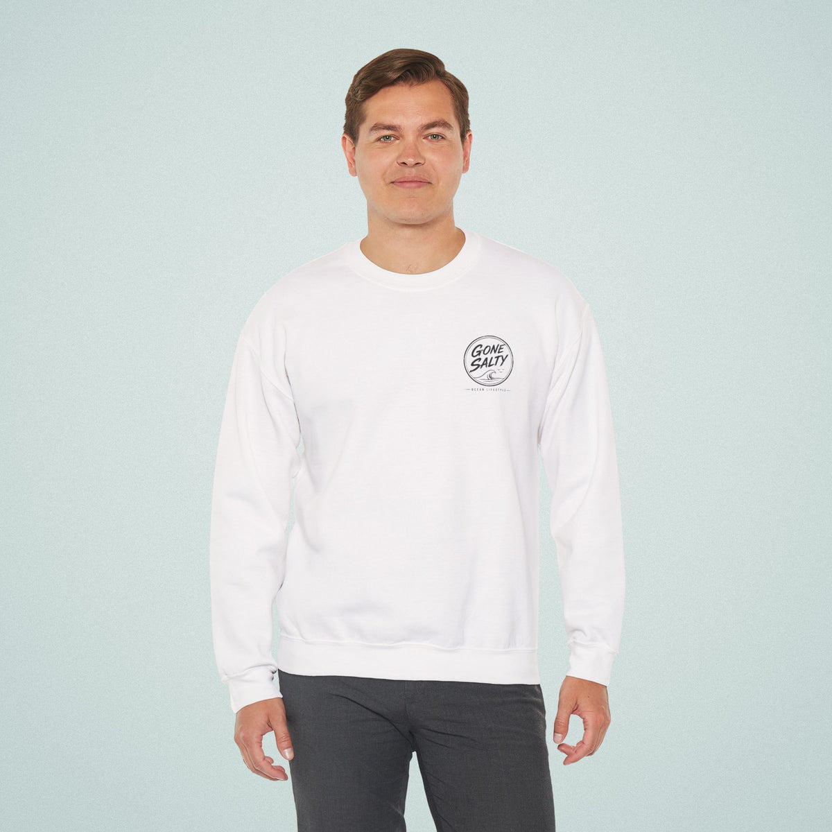 Gone Salty Logo Crewneck