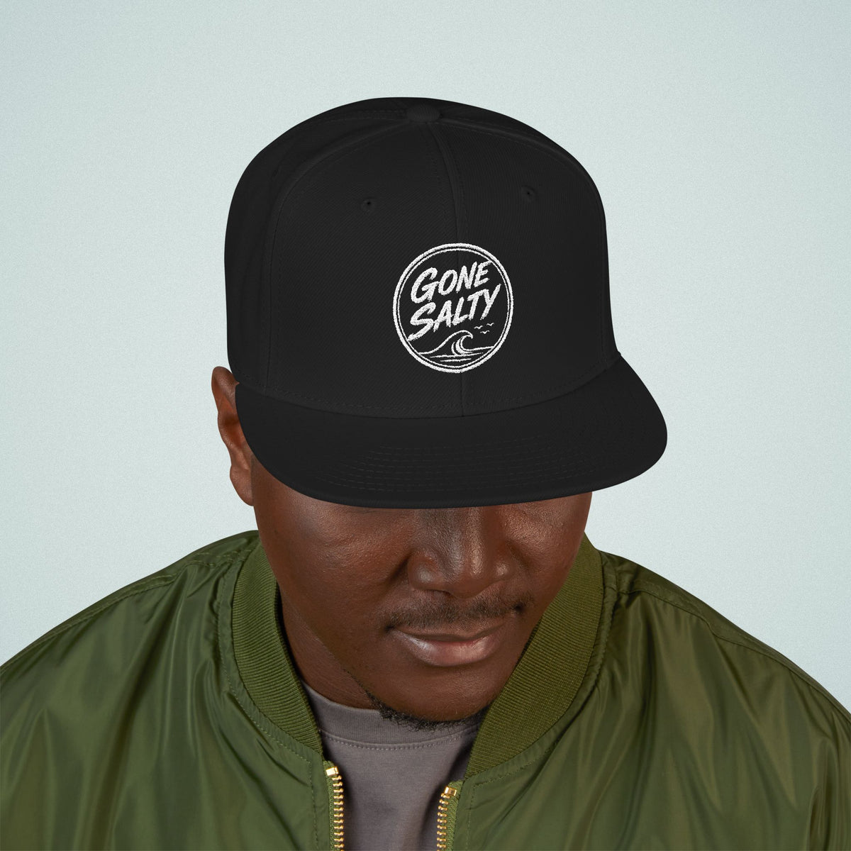 Gone Salty Snapback Cap