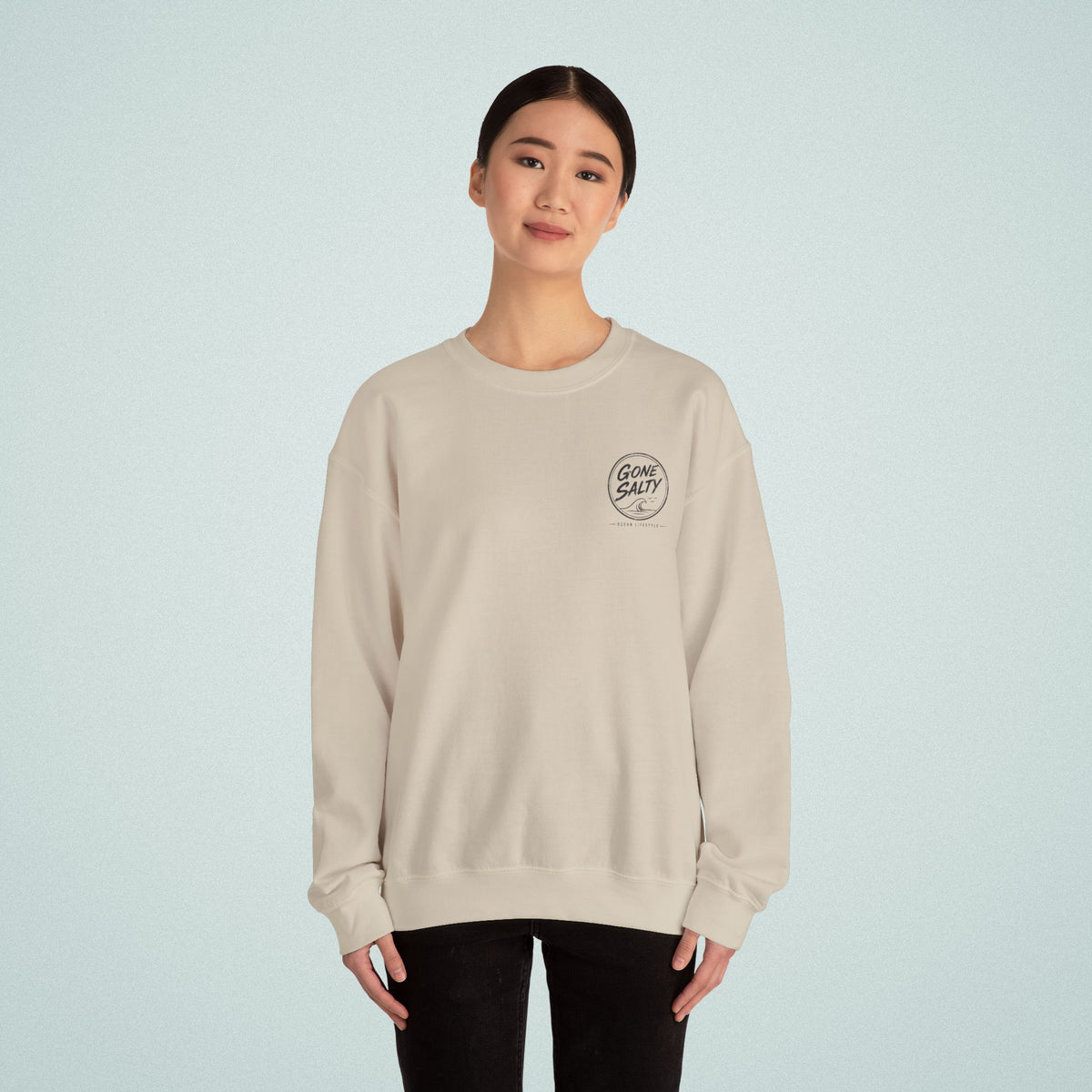 Gone Salty Logo Crewneck