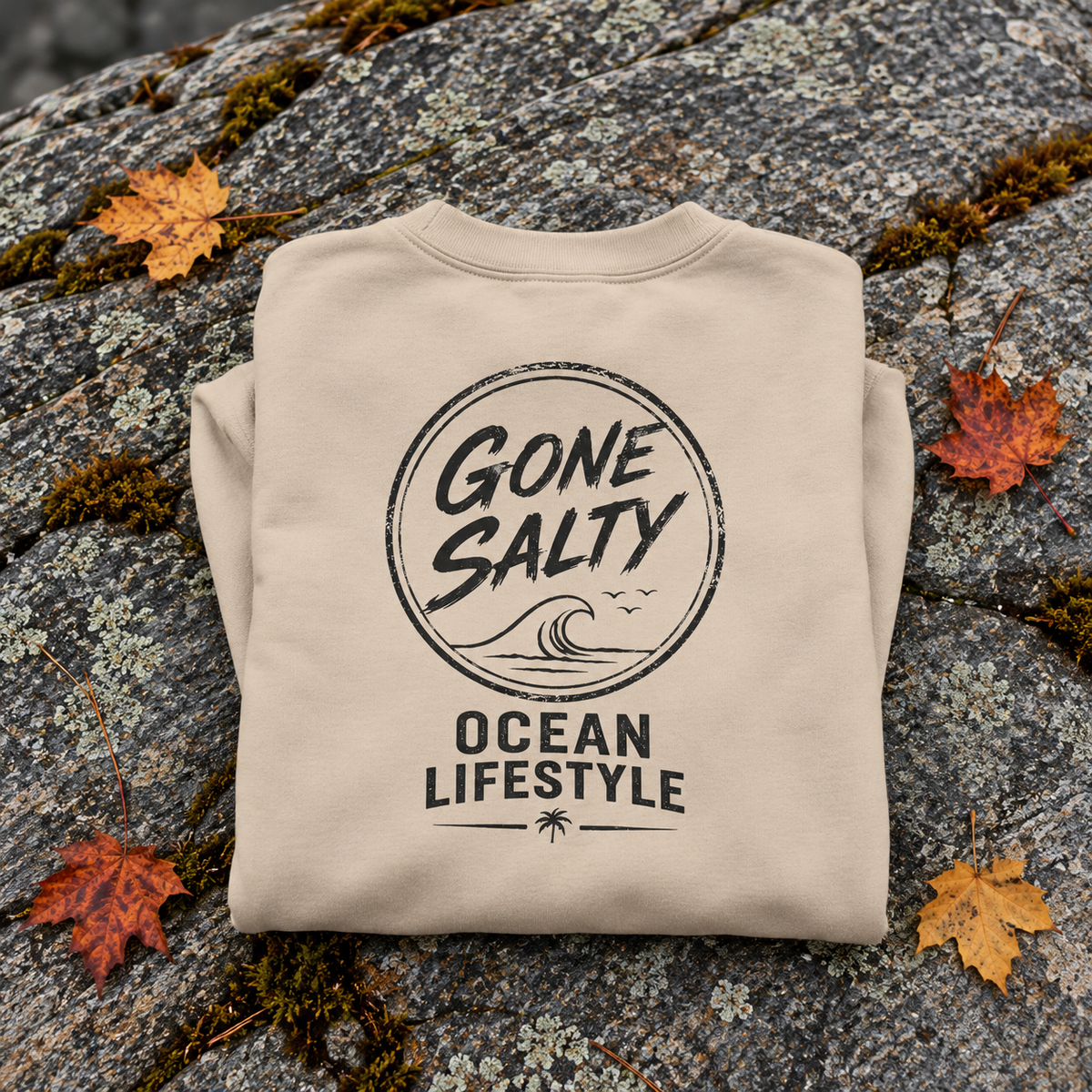 Gone Salty Logo Crewneck