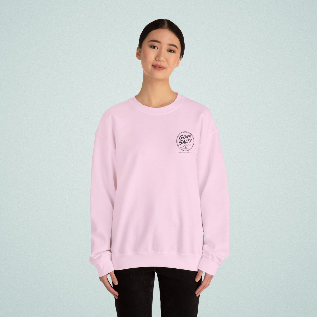 Gone Salty Logo Crewneck