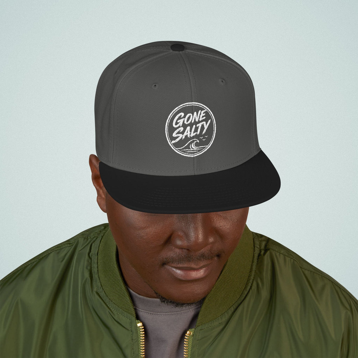 Gone Salty Snapback Cap