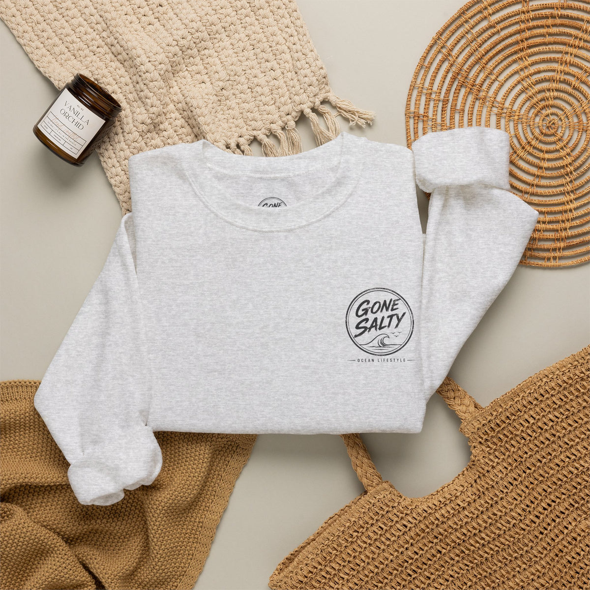 Gone Salty Logo Crewneck