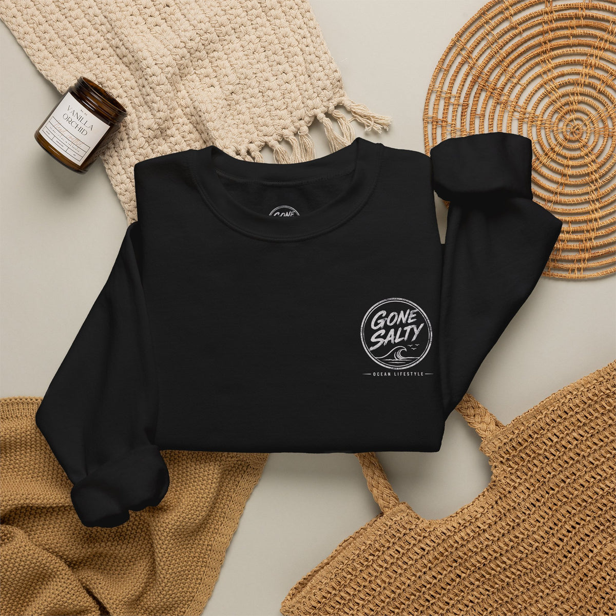 Gone Salty Logo Crewneck