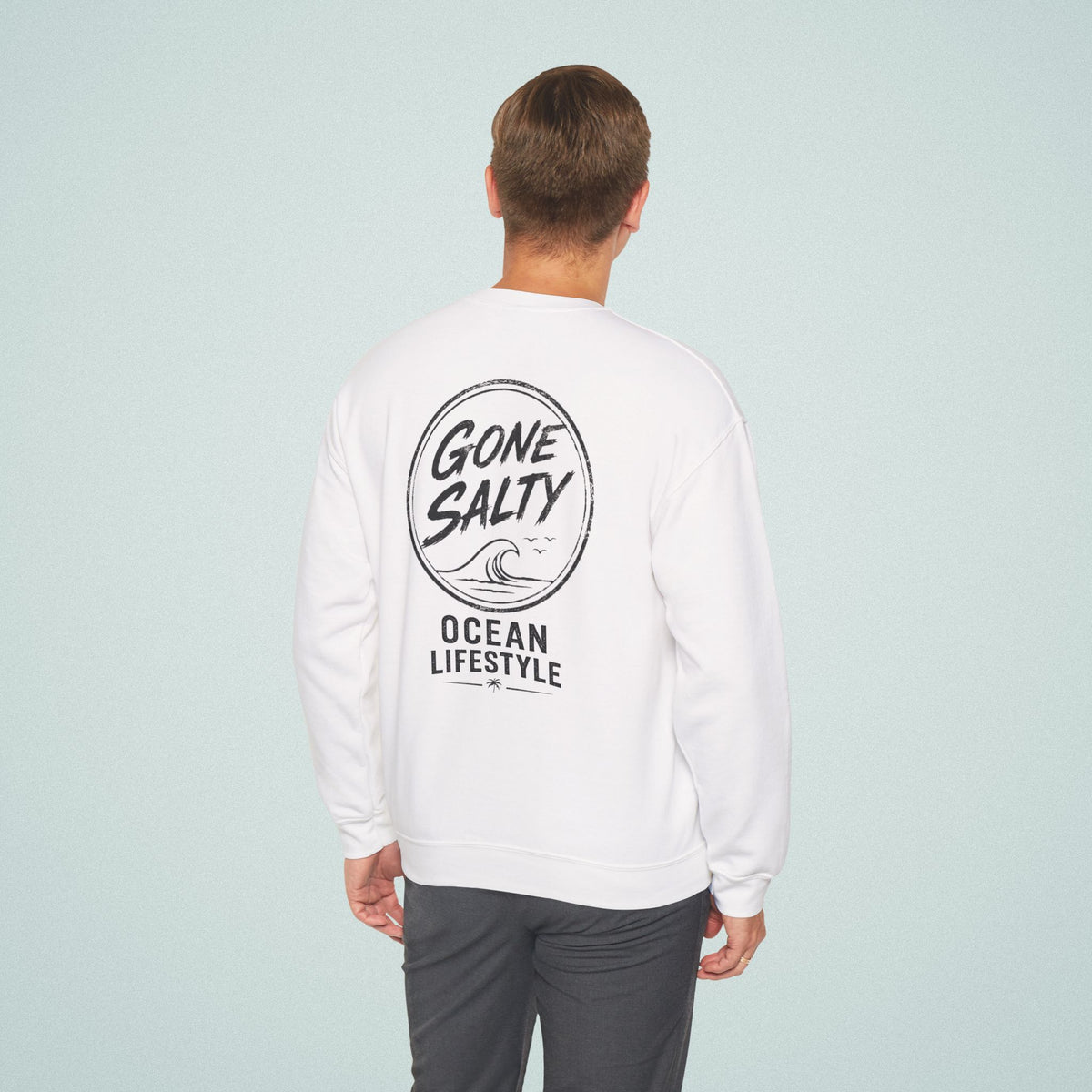 Gone Salty Logo Crewneck